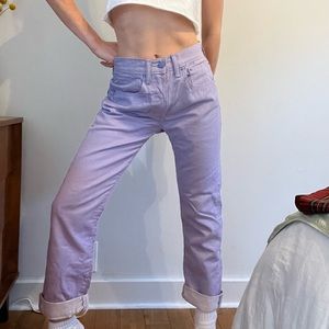 #Vintage Lilac #Levi #501s